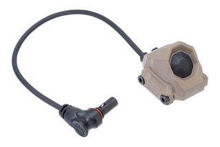 Compact remote switch for Streamlight weapon lights.